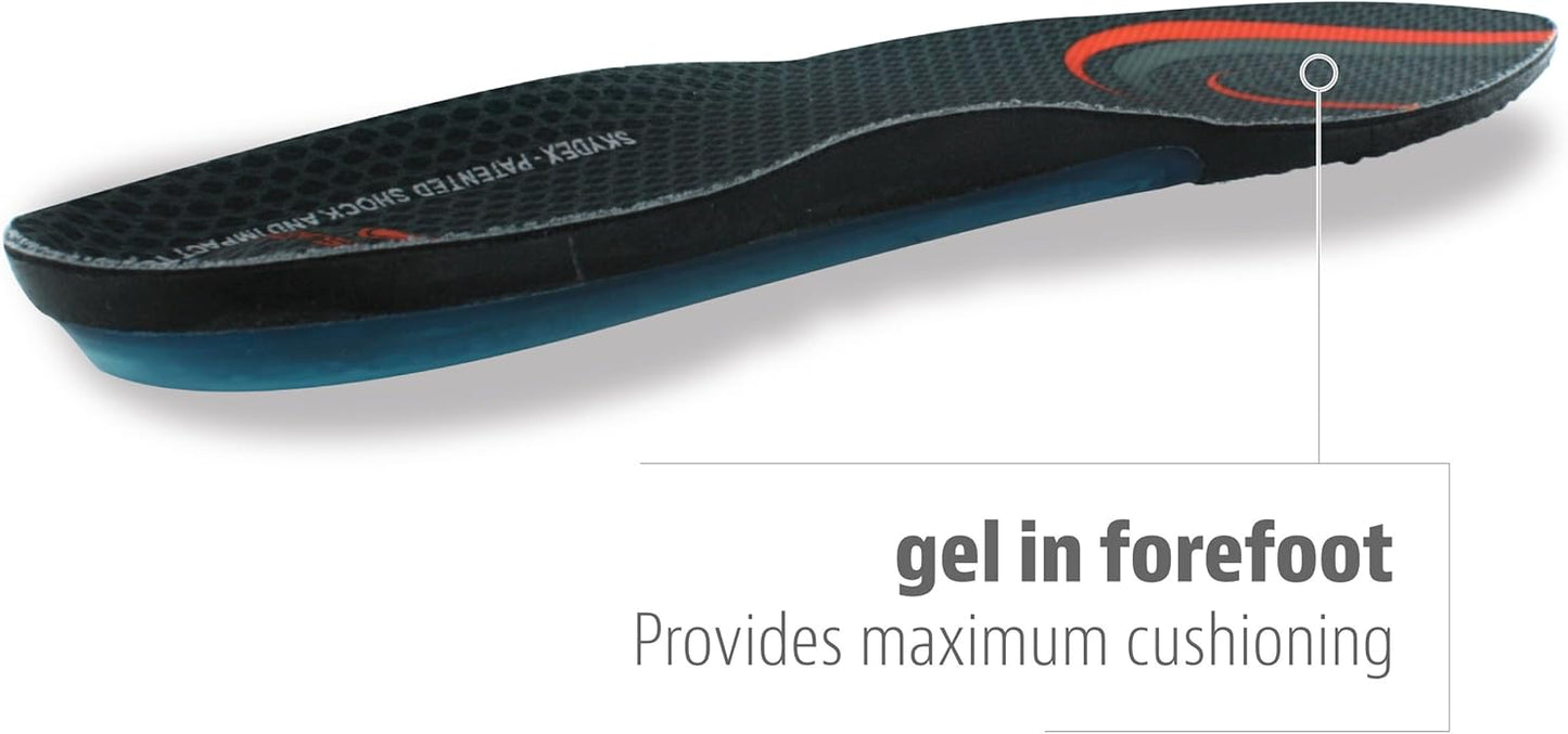 Sof Sole Insoles Men's AIRR Performance Full-Length Gel Shoe Insert-StrideForce Fitness