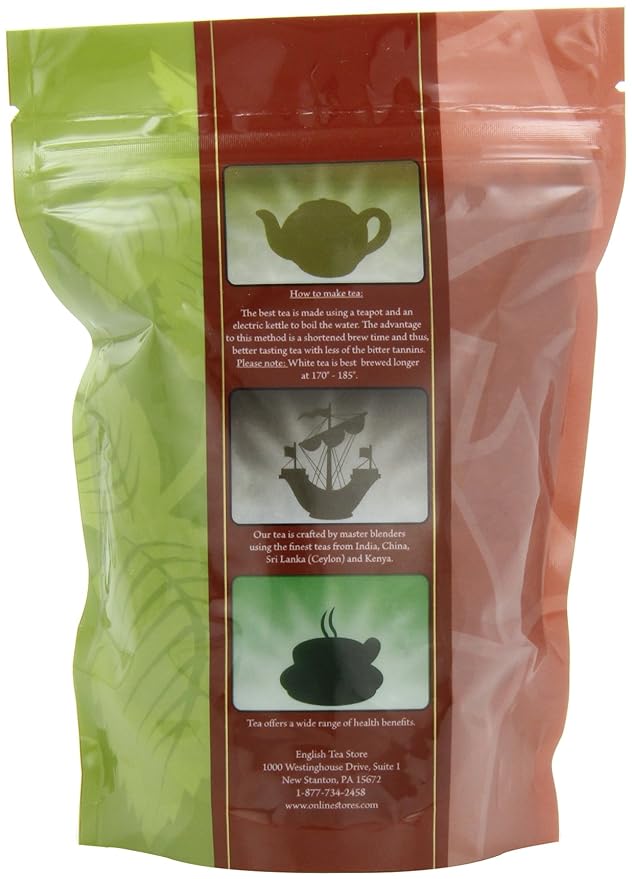 Lavender Caffeine Free Herbal Tea Pouches - 2oz | Loose Leaf Herbal Blend | French Provence Lavender | Relaxing Floral Aroma | Loose Leaf Pouches | Herbal Infusion Tea-StrideForce Fitness