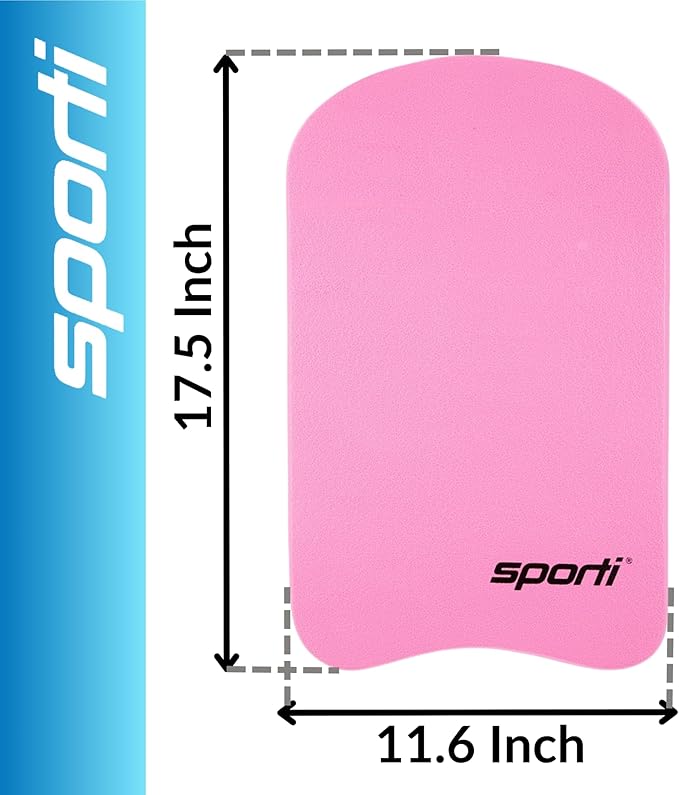 Sporti Adult Kickboard for Swim Training - Swimming Kickboard for Men Women, Water Board for Adult, Swimming Training Aid-StrideForce Fitness