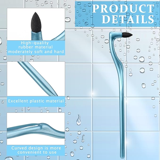 Tondiamo 10 Pcs Gum Stimulator Dental Tools Dental Plaque Remover Rubber Tip Stimulator for Cleaning Teeth Tartar