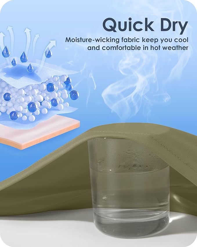 Boladeci Men's Swim Shirt Short Sleeve UPF 50+ Sun Protection SPF UV Moisture Wicking Lightweight Quick Dry Rash Guard-StrideForce Fitness