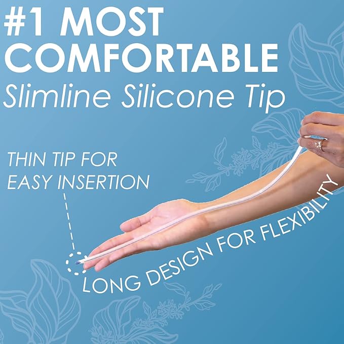 Foret Premium Enema Kit Non-Toxic Silicone Tip, Bag & Eco Detox Gift | Most Comfortable Colon Cleanse | Gerson Therapy Colonics Recommended | BPA & Phthalates Free |Clamp| Easy Instructions | Slim Tip-StrideForce Fitness