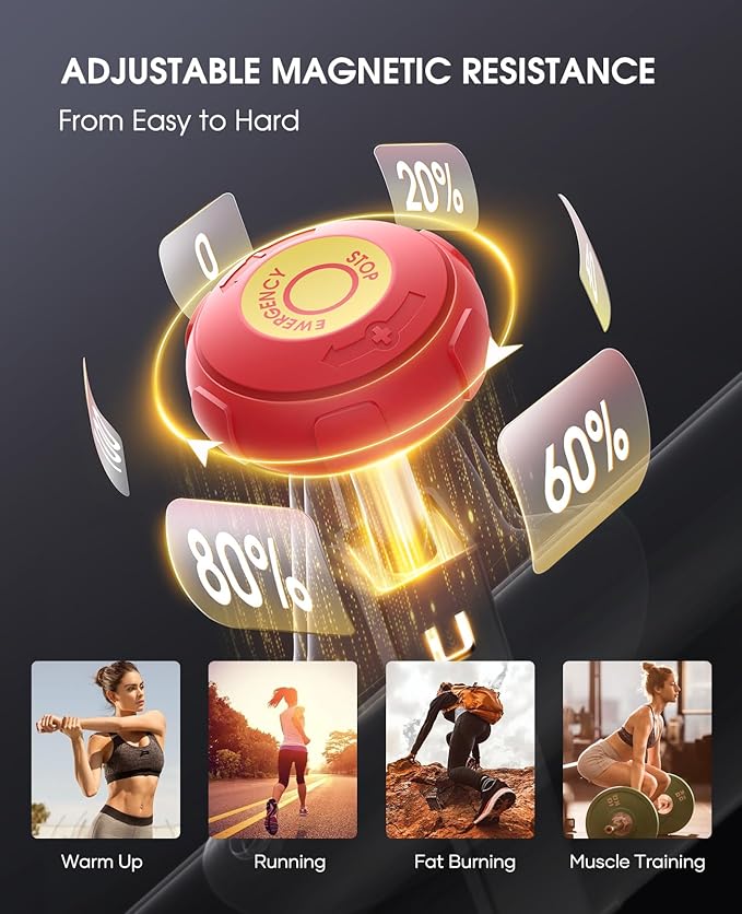 Stationary Exercise Bikes,Magnetic Resistance,Quiet Belt Drive Indoor Stable Cycling Bike 330LBs for Home, Monitor & Phone Mount & Comfortable Seat-StrideForce Fitness