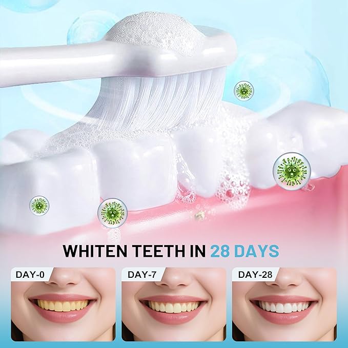 Hydroxyapatite Toothpaste for Advanced Enamel Protection, Gentle and Effective Formula, Fresh Breath, Deep Cleaning Care Toothpaste,Suitable for Sensitive Teeth (4)