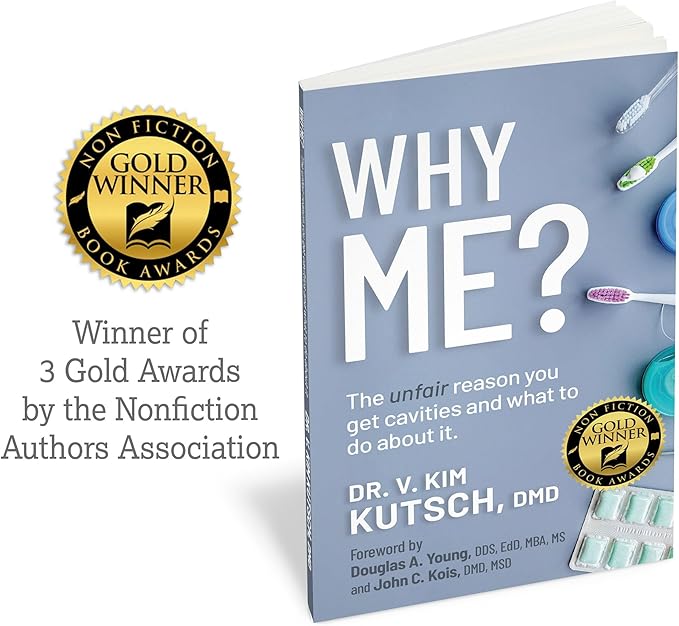 CariFree Gel 1100 (Mint) Anti-Cavity Fluoride Toothpaste with Nano Hydroxyapatite, Enamel Protection, Dentist Recommended for Kids and Adults, Dentist Developed, 2.40 oz. (Pack of 1 + Book)