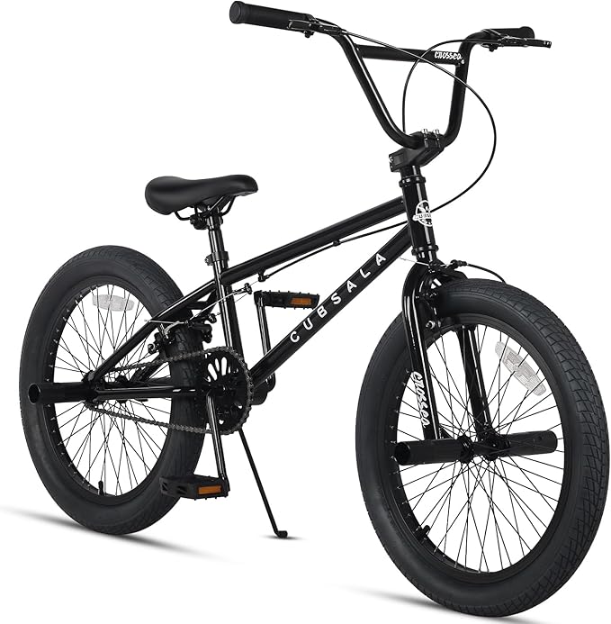 Freestyle BMX Bike, 18 20 Inch Kids Bicycle for 5-13 Years Old Kids and Beginner Level Rider, Multiple Colors-StrideForce Fitness