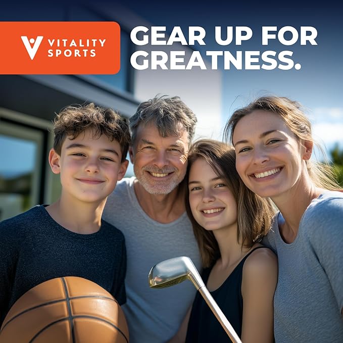 Vitality Sports Golf Chipping Net, 3PCS Pop-Up Golf Practice Net for Backyard, Indoor Outdoor Chipping Game with 3 Targets, 1 Hitting Mat, 20 Balls, Tee Box, Golf Gift for Men-StrideForce Fitness