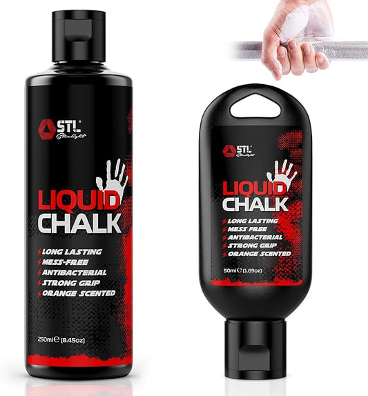 Liquid Chalk – Weightlifting, Gym, Rock Climbing, Body Bouldering, Gymnastics,Calisthenics Pole Grip, Strong Grip Chalk Climbing Chalk for Dry Hands