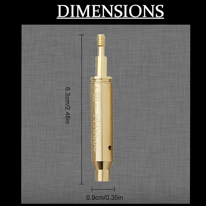 GOTICAL Archery Crossbow Bow Arrow Red Laser Sighting Tool Boresighter Bore Sight-StrideForce Fitness