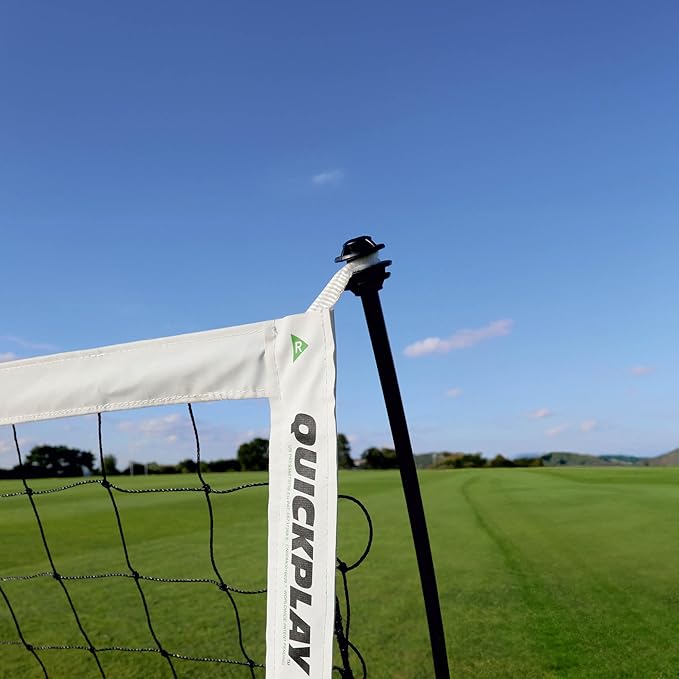 QUICKPLAY Kickster Soccer Goal Range – Ultra Portable | Quick and Easy Set Up | Includes Net and Carry Bag | Available in 7 Sizes | Backyard Soccer Net for Kids & Adults [Single Goal]-StrideForce Fitness