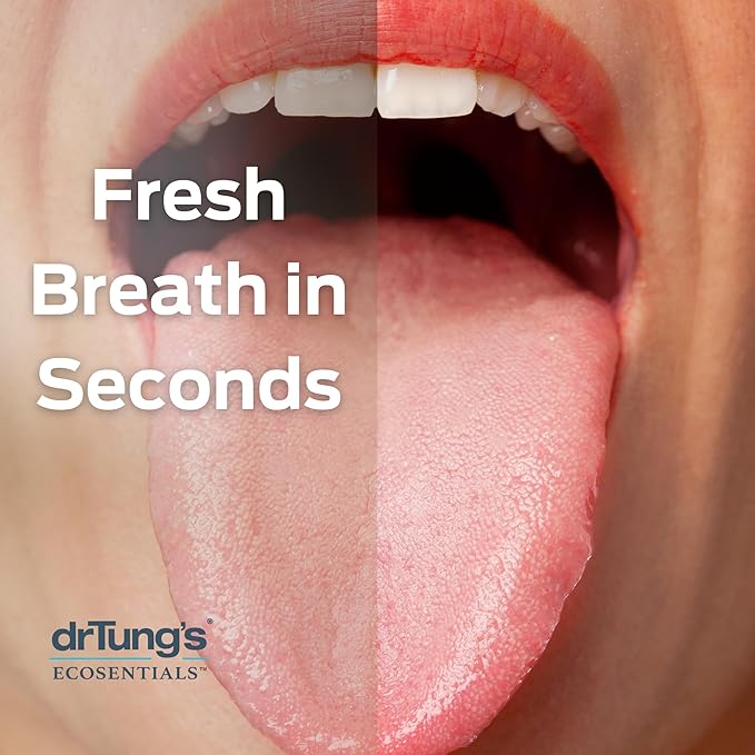 drTung's Tongue Cleaner, Stainless Steel Tongue Scraper 12 Pack