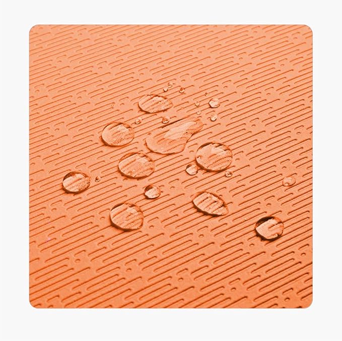 Hatha Yoga Extra Thick TPE Yoga Mat - 72"x 32" Thickness 1/2 Inch -Eco Friendly SGS Certified - With High Density Anti-Tear Exercise Bolster For Home Gym Travel & Floor Outside