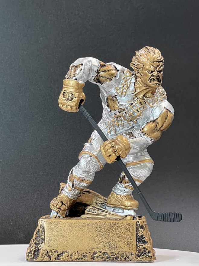 Monster Hockey Trophy - 6.50 inch Action Hockey Trophy with Custom Plate-StrideForce Fitness