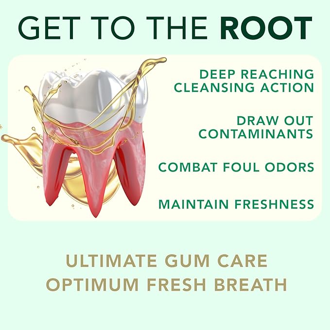 Antioxidant Oil Pulling Super Oral Conditioner with Cold Pressed Sesame, Neem, Moringa, & Coconut Oil for Teeth & Gum Health - 18 Botanical Extracts, CoQ10 & Vitamins, Refreshing Anise Flavor