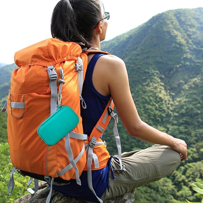 MP3 & MP4 Player Case for SOULCKER/G.G.Martinsen/Grtdhx/iPod Nano/Sandisk Music Player/Sony NW-A45 and Other Music Players with Bluetooth. Fit for Earbuds, USB Cable, Memory Card - Green-StrideForce Fitness