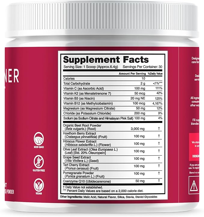 Designer Wellness, Designer Greens Superfood Powder with Prebiotics, Probiotics, Antioxidants, and Detox Support, 30 Servings-StrideForce Fitness