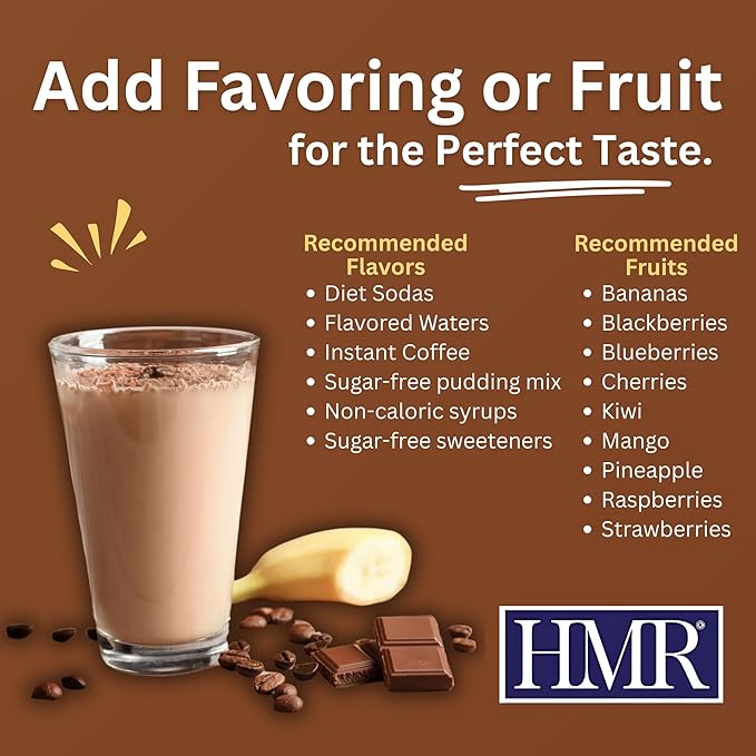 HMR 70 Plus Vanilla + Chocolate Shake & Pudding Mix COMBO | Meal Replacement Powder | Lactose-Free | 15g Protein | Easy to Make | Low Calorie | 42 Single Serving Packets each-StrideForce Fitness