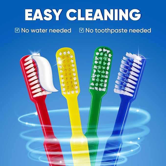 Navona 150 PCS Prepasted Disposable Toothbrushes with Toothpaste, Premium Bulk Toothbrushes Individually Wrapped, Single Use Bulk Toothbrush for Travel, Guests, Hotel, Camping