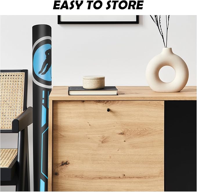 Ice Hockey Training Mat Ice Hockey Training Equipment Large Drill Mat 160CM X 120CM Rubber Ice Hockey Training Gadget for Ice Hockey Lovers-StrideForce Fitness