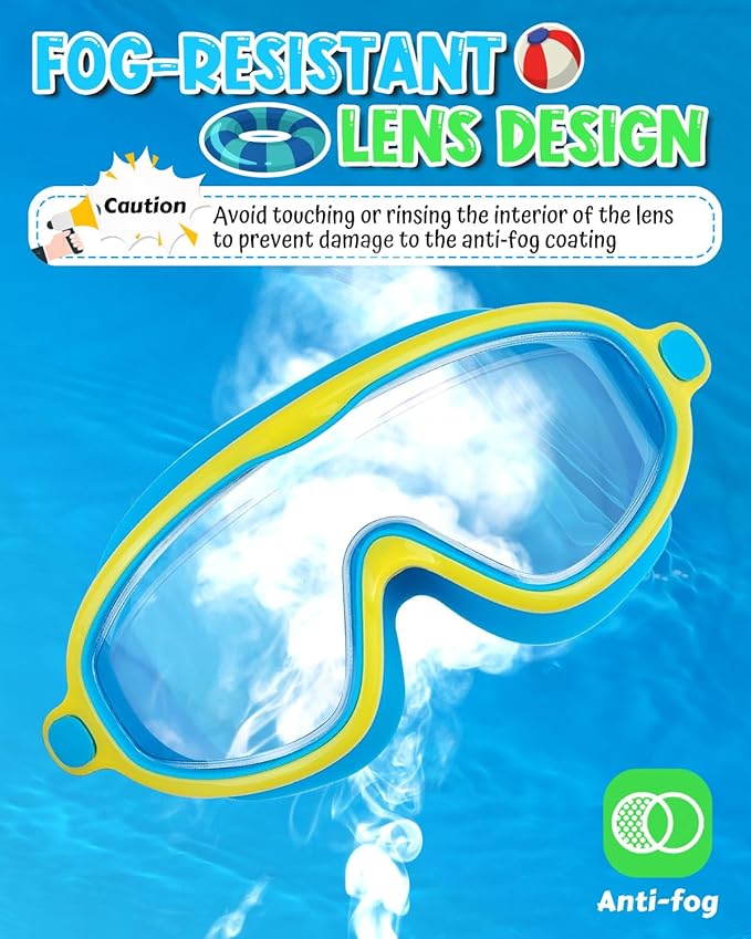 Rantizon Swim Goggles 2 Pack, Wide View Anti Fog&UV Swimming Goggles for Audlt, No Leaking Swim Glasses for Men Women Kids-StrideForce Fitness