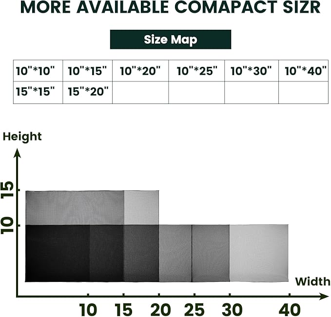 Sports Netting,Hitting Net with 33Feet Nylon Rope for Golf, Baseball, Hockey, Soccer, LAX and More-StrideForce Fitness