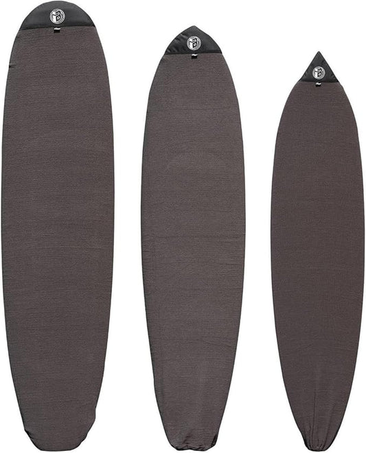 Rokia R Surfboard Sock Cover Quick-Drying Anti-Collision and Durable Surf Sock Cover - Suitable for Protective Bags of Shortboard, Longboard, Fish and HYBRID Board Choose Size & Colors-StrideForce Fitness