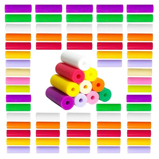 120PCS Aligner Chew,10 Mix Colors Chew for Invisalign Aligners,Orthodontic Silicone Chompers Aligner Trays Seaters