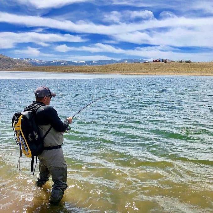 Waterproof Backpack - 40 Liter HYDRIC Series Water Proof Floating Dry Bag River Pack-StrideForce Fitness