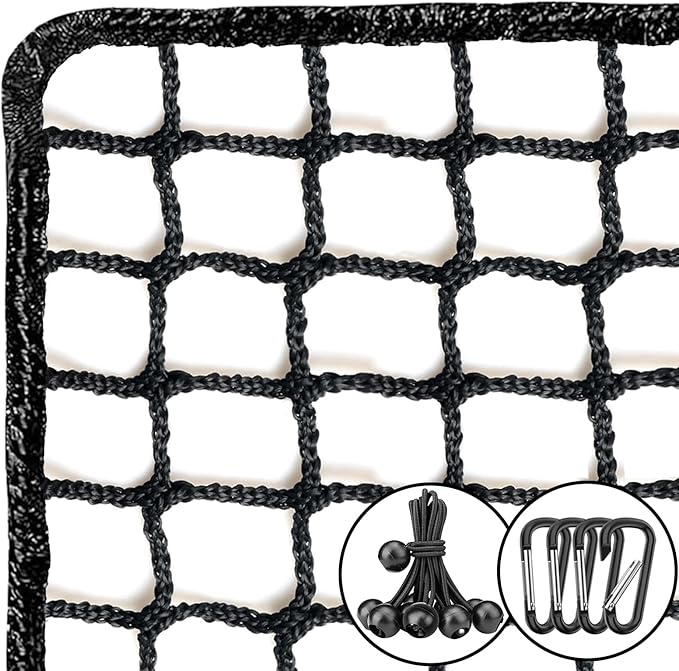 Sports Netting - Heavy Duty Ball Net for Golf, Baseball, Hockey, Soccer-StrideForce Fitness