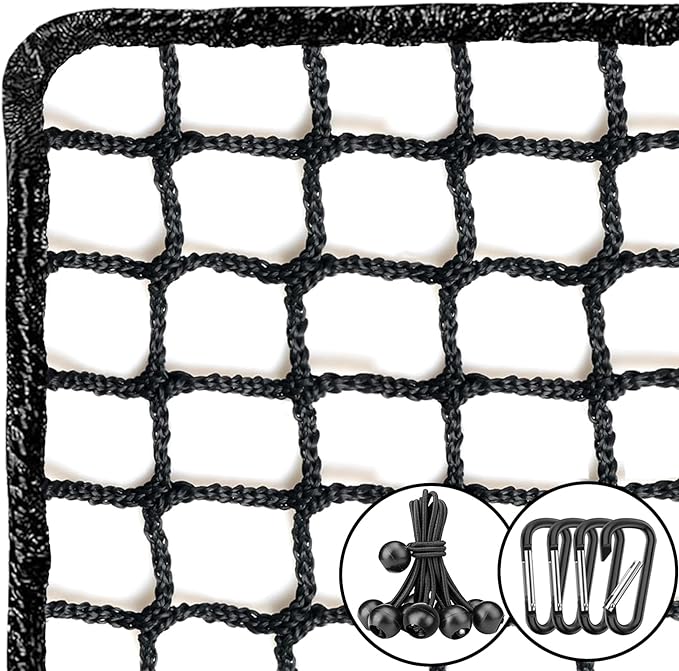 Sports Netting - Heavy Duty Ball Net for Golf, Baseball, Hockey, Soccer-StrideForce Fitness