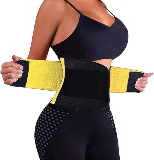 VENUZOR Waist Trainer Belt for Women - Waist Cincher Trimmer - Slimming Body Shaper Belt - Sport Girdle Belt (UP Graded)-StrideForce Fitness