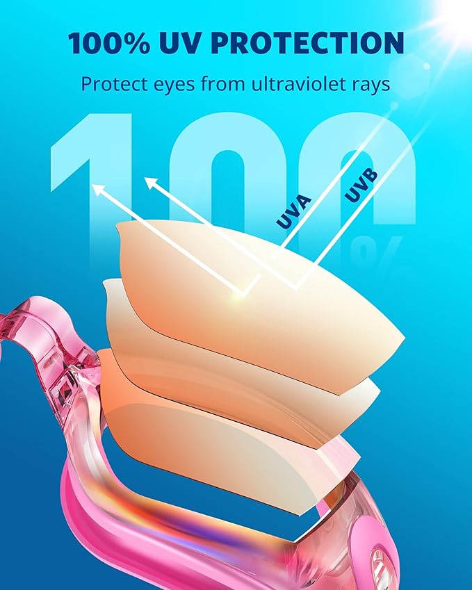 Aegend Swim Goggles, Swimming Goggles No Leaking Full Protection Adult Men Women Youth-StrideForce Fitness