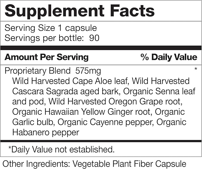 Dr. Schulze's Intestinal Formula #1 Colon Bowel Cleanse, 90 caps, 2 Count-StrideForce Fitness