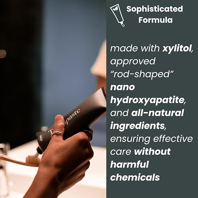 Nudge 10% Nano Hydroxyapatite Toothpaste, Remin+ Formula with Vitamin E, Fluoride-Free, SLS-Free, Helps Remineralize Enamel, Supports Dry Mouth Relief and Sensitive Teeth, Orange, 4 oz