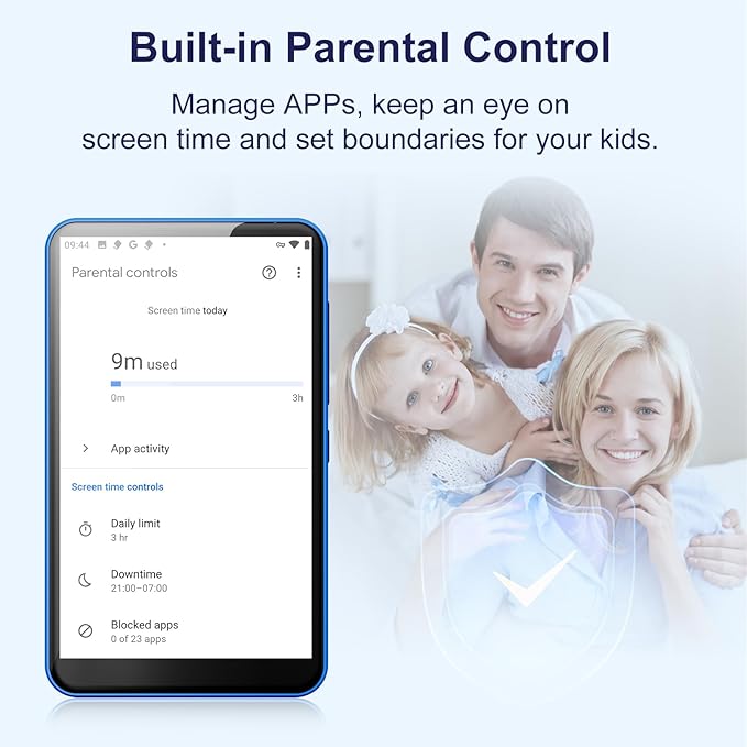 80GB MP3 Player with Bluetooth WiFi, 4" MP3 Players with Spotify, 2000mAh MP4 Player with Touch Screen, Android Music Player with Spotify Kids, Audible, Amazon Music, Play Store-StrideForce Fitness