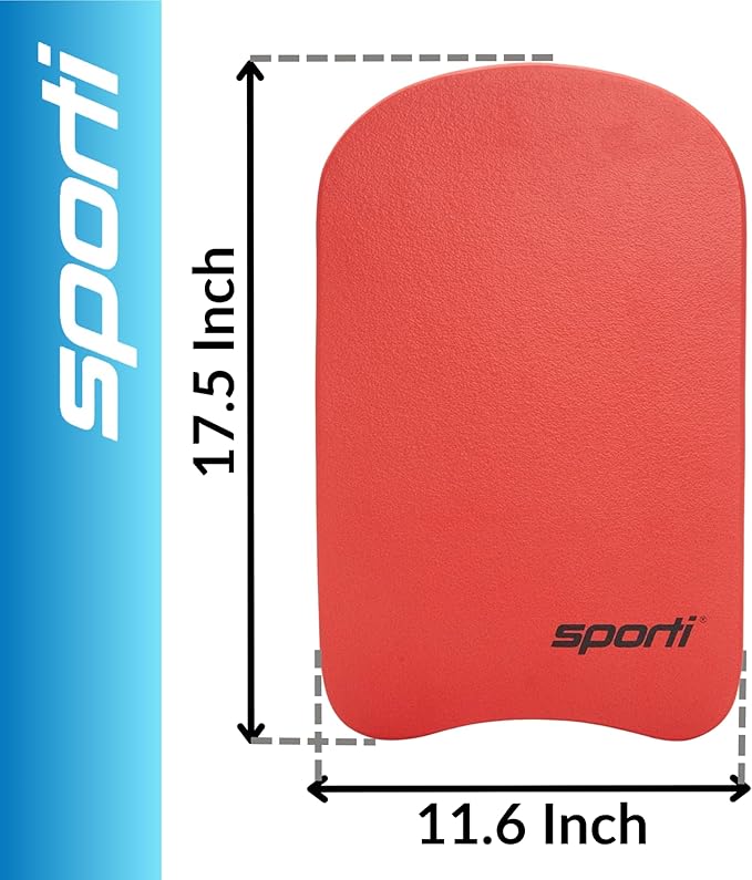 Sporti Adult Kickboard for Swim Training - Swimming Kickboard for Men Women, Water Board for Adult, Swimming Training Aid-StrideForce Fitness
