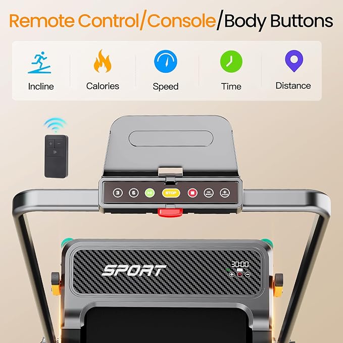 Walking Pad with Incline - Dual-Sided 2 in 1 Under Desk Treadmill with Shiatsu Foot Massager, 330LBs Walking Pad Treadmills for Home and Office, LED Display and Remote Control-StrideForce Fitness