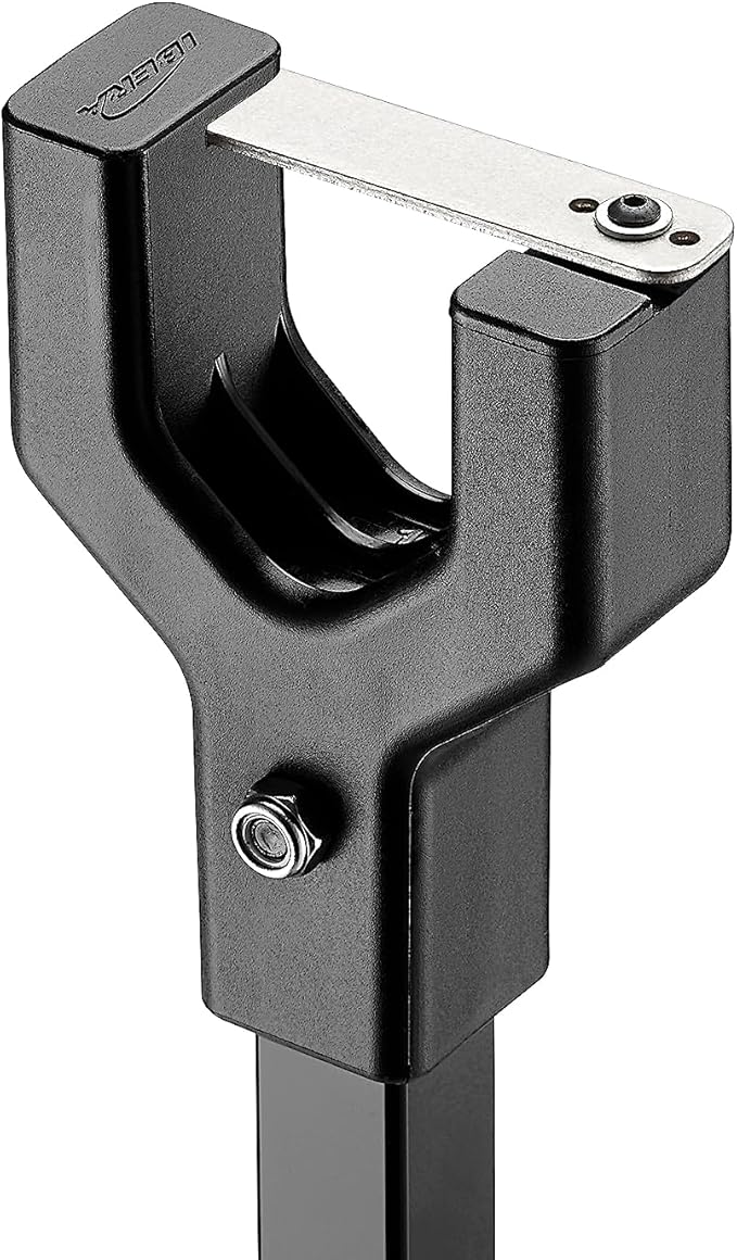 Ibera Two-Way Bike Stand for 20"-29" Wheels - Bicycle Stand for Vertical or Horizontal Storage - Adjustable, Floor-Mounted with Alloy Steel Frame - Space-Saving Bicycle Storage for Home or Garage-StrideForce Fitness