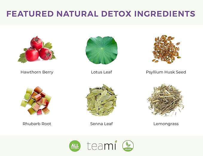 Teami® Colon Detox Tea | All Natural Cleanse tea for Men & Women | 30 Day Supply, 15 Tea Bags (Lemon)-StrideForce Fitness