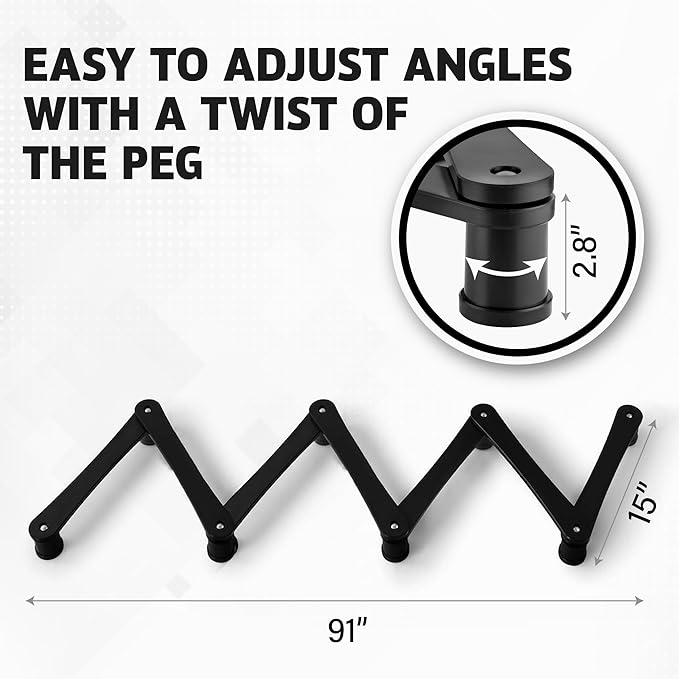 The Snake Trainer - Lightweight Stickhandling Training Tool - Hockey Training Equipment for Puck Control, Reaction Time and Coordination - Portable, Durable and Adjustable-StrideForce Fitness