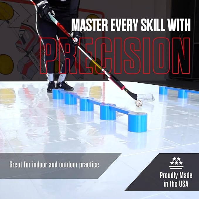 Snipers Edge Hockey Stickhandling Balls - Hockey Dangle Balls with Bag - Improve Stickhandling On and Off The Ice - Bring Anywhere!-StrideForce Fitness