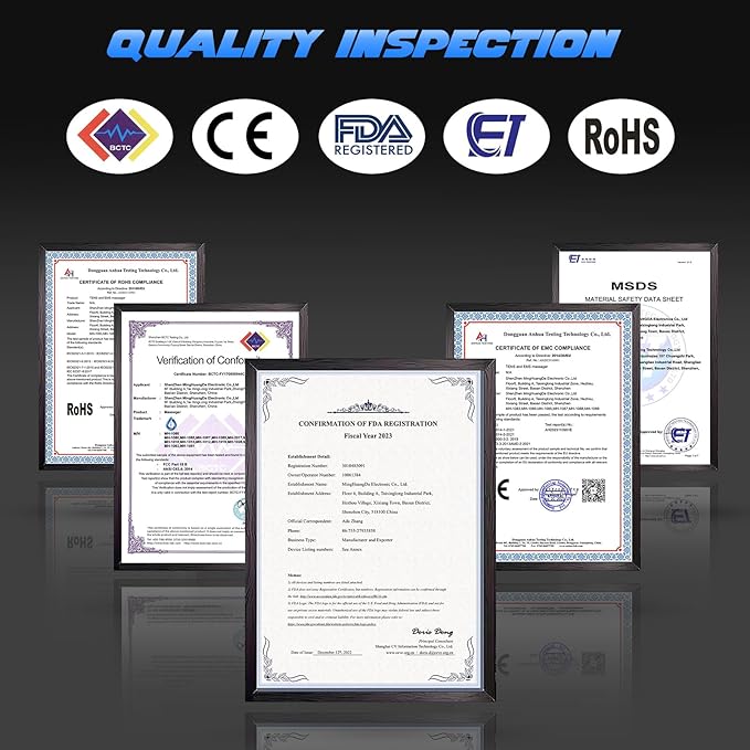 FDA Cleared, MHD TENS Ab Stimulator, TENS & PMS Muscle Stimulator and Muscle Improvement - Your Ab Machine for Effortless Fitness-StrideForce Fitness