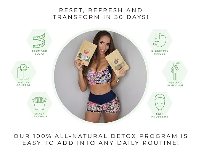 Teami® 30-Day Detox Tea Pack: All-Natural Teatox Kit with Teami Skinny & Colon Cleanse Loose Leaf Herbal Teas Lemon & Original-StrideForce Fitness