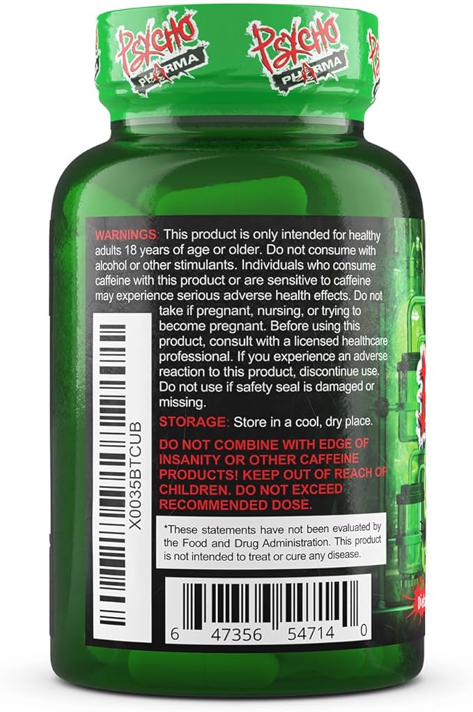 Psycho Pharma Far Beyond Driven, for Increased Energy to Burn with Improved Focus, Positive Mood.-StrideForce Fitness
