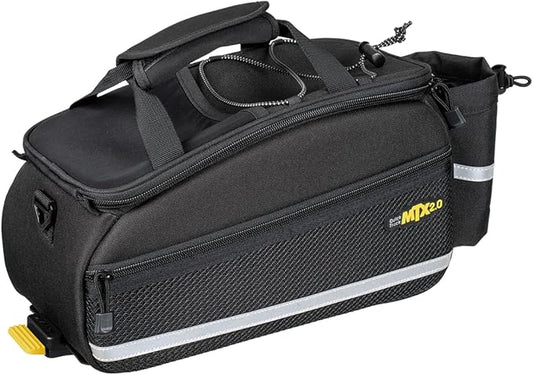 Topeak MTX TrunkBag - Rear Bicycle Bag - Spacious Storage and Easy Mounting-StrideForce Fitness