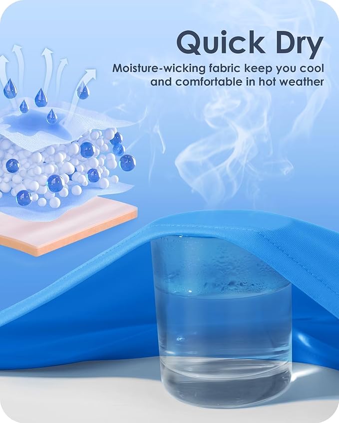 Boladeci Men's Swim Shirt Short Sleeve UPF 50+ Sun Protection SPF UV Moisture Wicking Lightweight Quick Dry Rash Guard-StrideForce Fitness