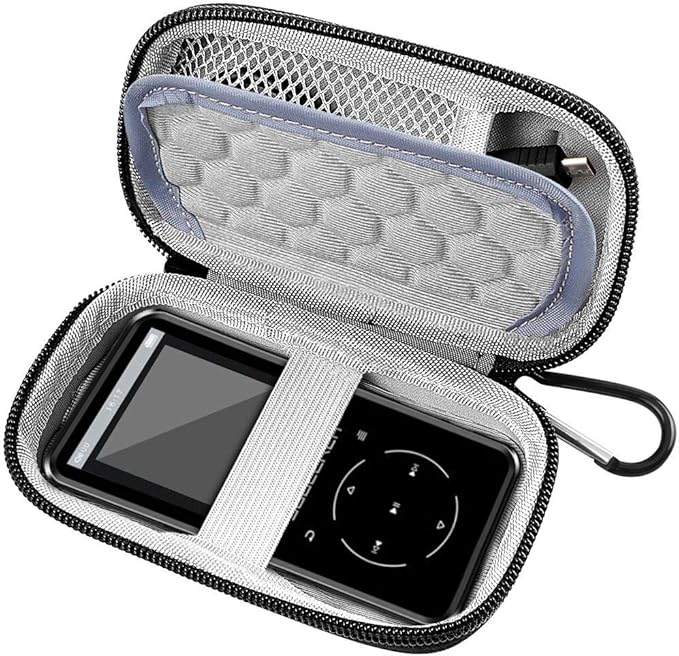 MP3 & MP4 Player Case for Luoran/for innioasis/for TIMMKOO/for MYMAHDI/for Phinistec/Music Players Bluetooth. MP3 Player for Kids Storage Box Fit for Earbuds, USB Cable and More (Bag Only)-StrideForce Fitness