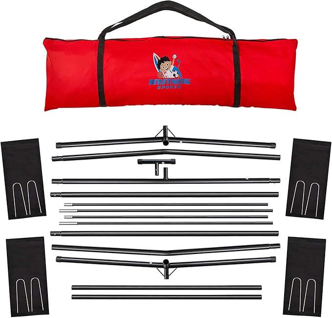 20x10ft Sports Net | 200 SQ feet of Protection | Multi Sport Netting Barrier, Sports Net, Baseball Netting Backstop | Perfect for Golf, Baseball, Basketball, Soccer, Lacrosse, Hockey-StrideForce Fitness