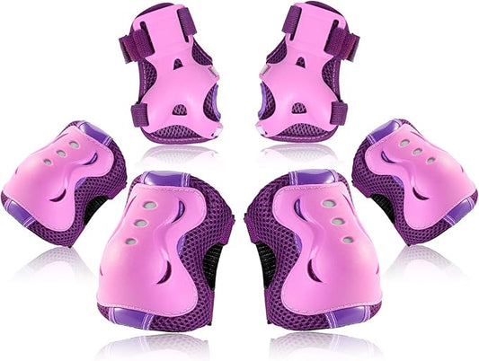 BOSONER Kids/Youth Knee Pad Elbow Pads Guards Protective Gear Set for Roller Skates Cycling BMX Bike Skateboard Inline Skatings Scooter Riding Sports-StrideForce Fitness