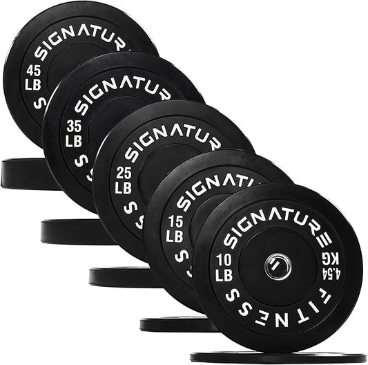 Olympic Bumper Plates Set, 2" Weight Plates for Strength Training & Weightlifting, Paris or Set or Set with Barbell, Multiple Options-StrideForce Fitness